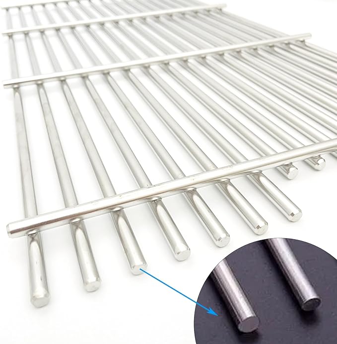 s911-1 Stainless Steel Grid grates Replacement for Viking VGBQ 30 in T, VGBQ 41 in T and VGBQ 53 in T Series VGBQ300T,VGBQ0302T, VGBQ3002RT, VGBQ4103RT Gas Grill 23-1/4"