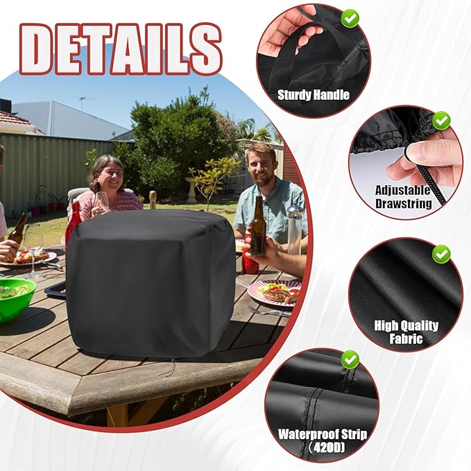 Pizza Oven Cover, Waterproof Pizza Oven Indoor Outdoor Covers - Customized Size