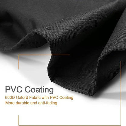 Grill Cover for Pit Boss Pro Series 850, 820 Wood Pellet Grill, 600D Heavy Duty Smoker Cover for 820D/ 820FB/ 820D3/ 820SC/ 820XL/ Z Grill 700 Series, All Weather Protection Waterproof BBQ Grill Cover