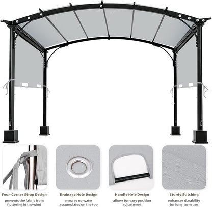 85"x 208" Universal Pergola Shade Cover, Garden Shade Replacement - Image 3