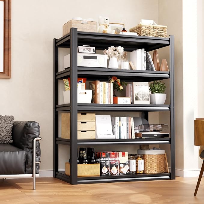 46''W Garage Shelving, AdjustableTall Heavy Duty Shelving, 5T Garage Shelves - Image 2