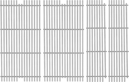 S921 Stainless Steel Grid grates Replacement for Viking VGBQ 30 in T Series, VGBQ 41 in T Series, VGBQ 53 in T Series Viking Grill Grate VGBQ300T,VGBQ0302T Gas Grill 23-1/4"