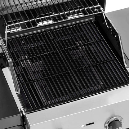 GGC 18.75" Grill Grates for Weber Genesis ii E-310, E-315, E-325, E330, E335, S-310, S-335, S-345 Genesis II LX S-340, LX E-340, 2 PCS Cast Iron Grates for Weber 66095 66802