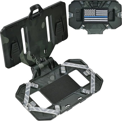 Tactical Plate Carrier Phone Mount, Universal Molle Phone Holder,Tactical Phone Holder Foldable Navigation Board for Tactical Vest Attachments