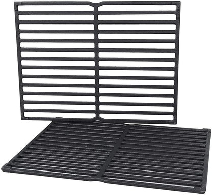 GasSaf 15" Grill Grate for Weber Genesis Silver A, 11x15 Grate for Spirit 200 E200 S200 S210 E210, Spirit 500 Grills, Cast Iron Replacement Parts for Weber 7522, 7521, 7523, 65904, 65905(Side Panel)