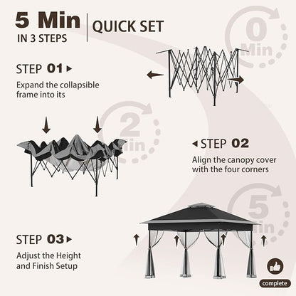 Bezseller 11x11 Pop Up Gazebo - Image 6