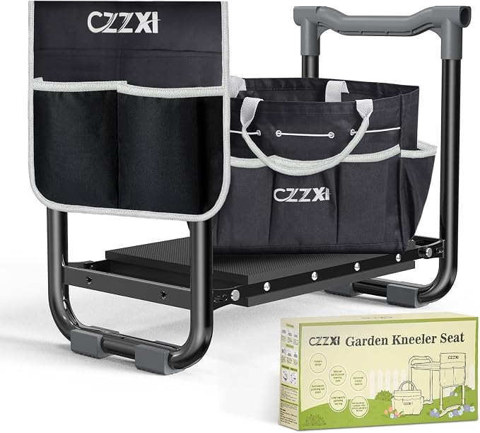 CZZXI Garden Kneeler and Seat, Wider and Thicker Kneeling Pad | Heavy Duty by CZZXI