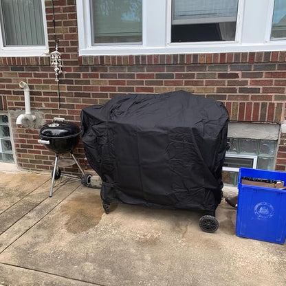 ZJYWSCH Grill Cover for Pit Boss Charcoal Pellet Combo Grill PB1230PC, PitBoss 1230PC Pellet Charcoal Combo Grill Cover Heavy Duty Waterproof for Louisiana 1200 Black Label LG1200BL