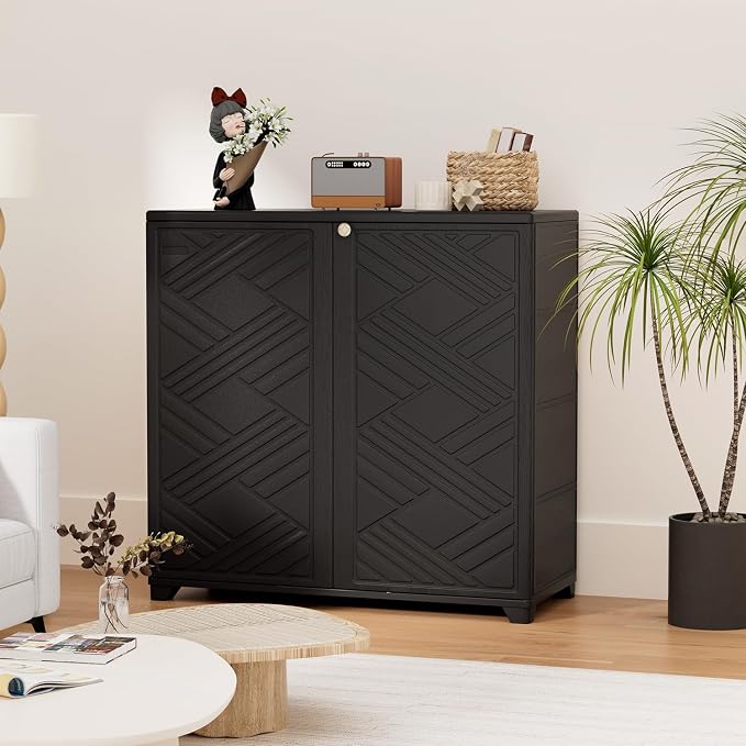 HOMSPARK Indoor/Outdoor Storage Cabinet - Image 2