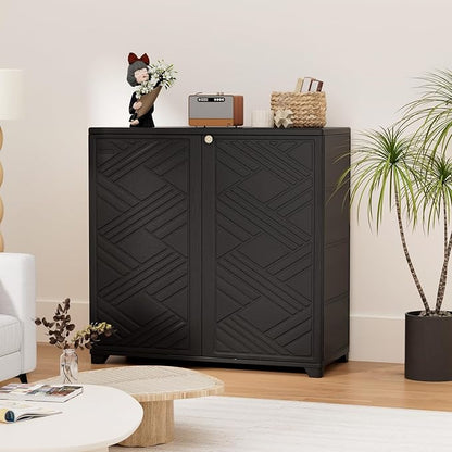 HOMSPARK Indoor/Outdoor Storage Cabinet - Image 2