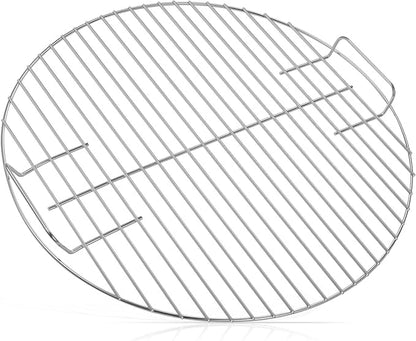 Replacement Cooking Grate, Fits 22 inch Weber Charcoal Grills (22" Original Kettle and Original Kettle Premium, Master-Touch, Bar-B-Kettle, Performer), Silver
