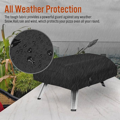 iCOVER Carry Cover for Ooni Koda 16 inch Pizza Oven, Heavy Duty Portable 16 Gas Pizzas Maker Covers Waterproof Outdoor Ovens Accessories