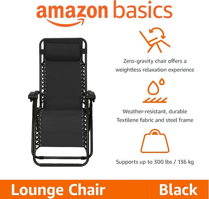Amazon Basics Zero Gravity Lounge Chair - Image 4