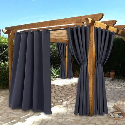 BONZER Waterproof Indoor/Outdoor Curtains by Bonzer