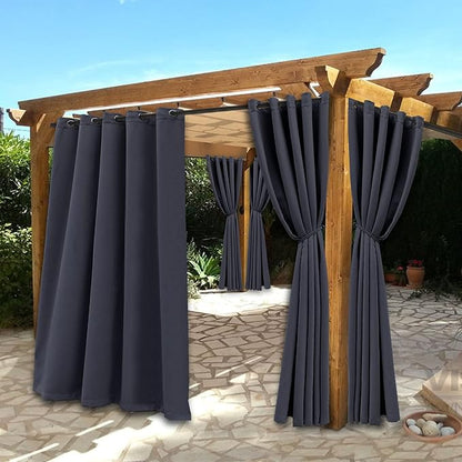 BONZER Waterproof Indoor/Outdoor Curtains by Bonzer