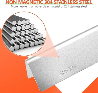 QuliMetal 66033 Flavorizer Bars for Weber GS4 Genesis 2 E-410/E-415/E-435, Grill Parts for Weber Genesis II LX E-440 Series Gas Grills, 17" SUS304 Stainless Steel Grill Parts for Weber 66033 66796