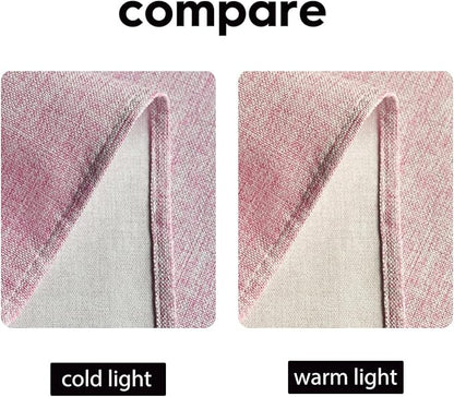 Artoid Mode Pink Table Runner, Seasonal Summer Washable Kitchen Dining Table Decoration for Home Party Decor 13x72 Inch