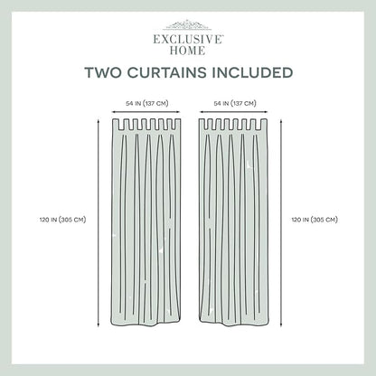 Exclusive Home Cabana Solid Indoor/Outdoor Light Filtering Hook-and-Loop Tab - Image 11