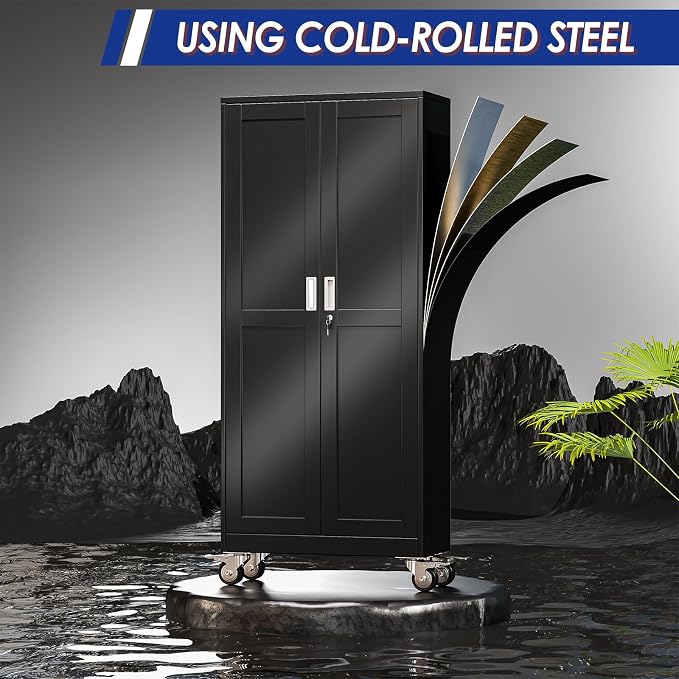 GAIOUS Metal Garage Storage Cabinet - Image 7