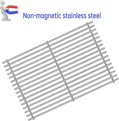 7536 7525 Grill Grates Replacement for Weber Spirit Grill Parts E-310, E-320, 300 Series, Weber Genesis Grill Silver B/C, Gold B/C, Platinum B/C, Spirit 700 and 900, 17.4” Flavorizer Bars Grid