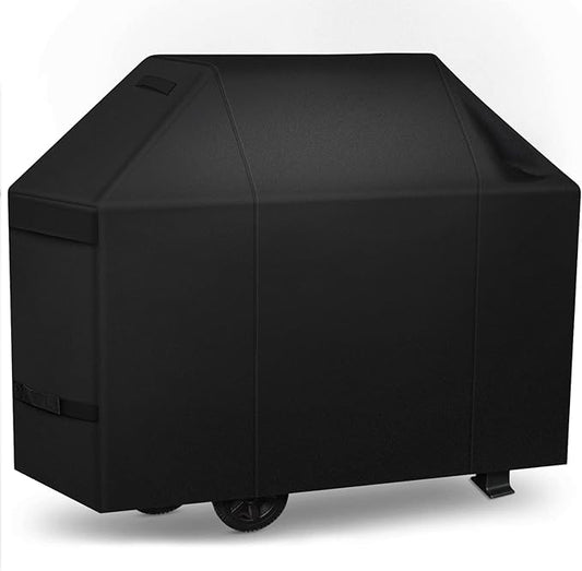 iCOVER Grill Cover 82 inch, BBQ Grill Cover for Outdoor Grill, 600D Heavy Duty Waterproof BBQ Cover, Anti-UV Barbecue Cover, Large Barbecue Gas Grill Cover for Weber, Char-Broil, Nexgrill, etc