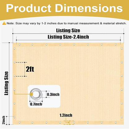 Shade&Beyond 90% Sun Shade Cloth - Image 8