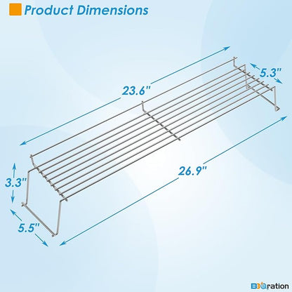 65054 Warming Rack for Weber Genesis 300 Grill Parts (2007-2016) Genesis E310 E320 E330, Grill Warming Rack for Weber Genesis Grill Parts Warming Rack for Weber 81323 62749