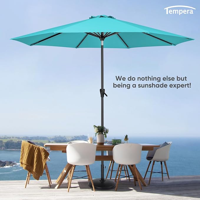 Tempera Patio Market Outdoor Table Umbrella - Image 7