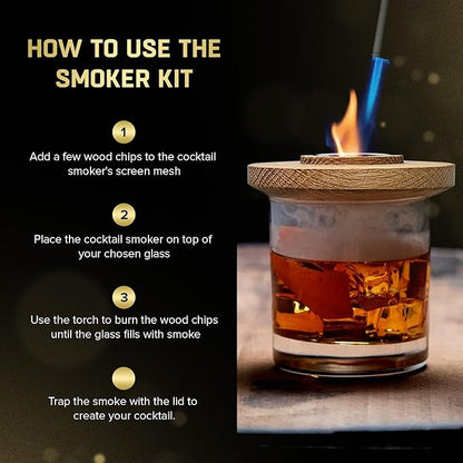 Sentinel Signature Cocktail Smoker Kit (No Butane)