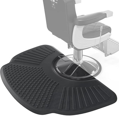 3.3' x 5' Salon Anti Fatigue Mat for Hair Stylist 1'' Thick, Comfort Barber Shop Beauty Floor Mats Under Styling Chair
