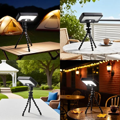 2 Pack Solar Grill Lights with 92 LEDs, 3 Motion Sensor Light Modes & Energy-Saving Desigh, 360° Adjustable Smoker BBQ Grill Accessories, Octopus Shaped, Grill Gifts for Him Her Parents Husbands