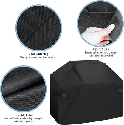 Grill Cover for Weber Spirit II 300 and Spirit 300 Series Gas Grill, for Weber Spirit I & II E310, E330 and E315, 51 Inch Heavy Duty Waterproof Outdoor Barbecue Cover