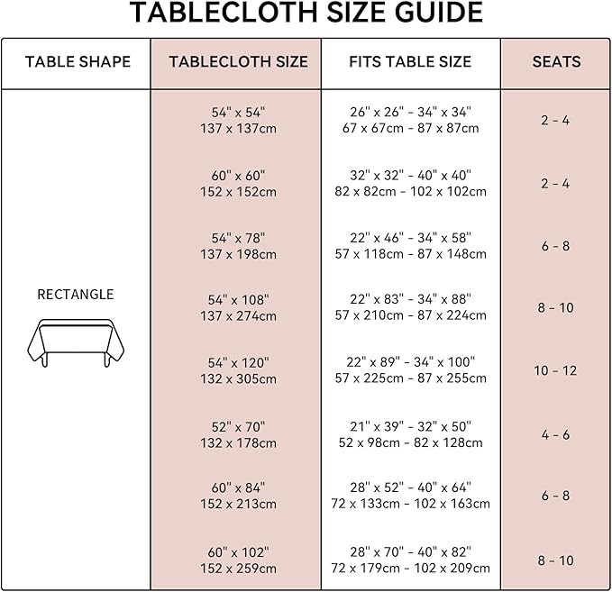 Romanstile Rectangle Vinyl Tablecloth, 100% Waterproof Checkered Plastic Table Cloth, Heavy Duty Buffalo Gingham Table Cover for Dining, Camping, Picnic, Outdoor - 54 x 78 Inch, Light Grey