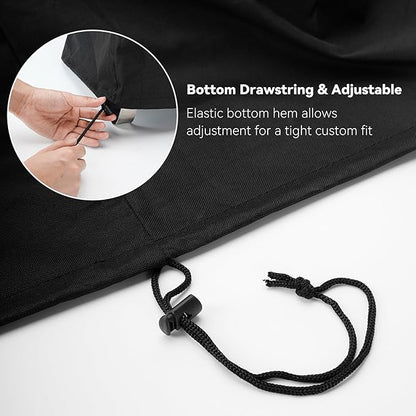 23.6" Grill Cover for Gas Stoves and Oven, Fits GS318 GS322, Waterproof BBQ Cover Suitable for Blackstone, Cuisnart, Pit Boss, Char-Broil, Monument and More, CV702
