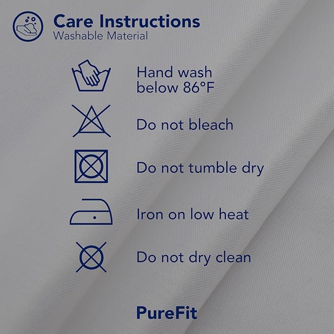 PureFit Outdoor Curtains for Patio Waterproof Weatherproof Outside Curtains | - Image 7
