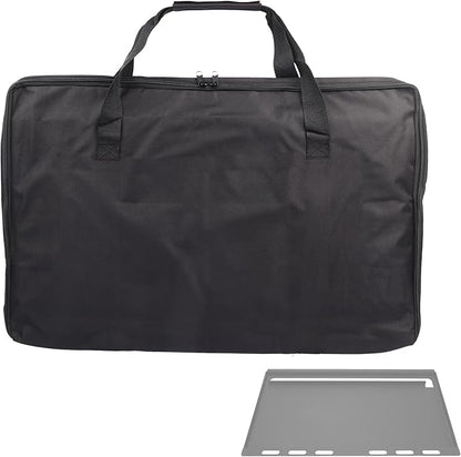 7036 Griddle Cover for Weber Genesis 400 Series Griddle Carry Bag, Waterproof Flat Top Griddle Cover for Weber 6789 Griddles, 600D Portable Full-Size Storage Bag for Genesis Griddle Insert