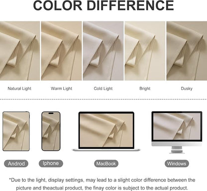 RYB HOME Extra Wide Outdoor Curtains - Image 8