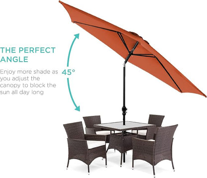 Best Choice Products 10ft Outdoor Patio Umbrella, Outdoor Table Umbrella - Image 2