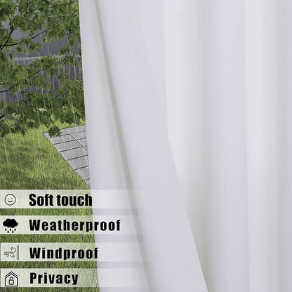 BONZER Waterproof Indoor/Outdoor Curtains - Image 3