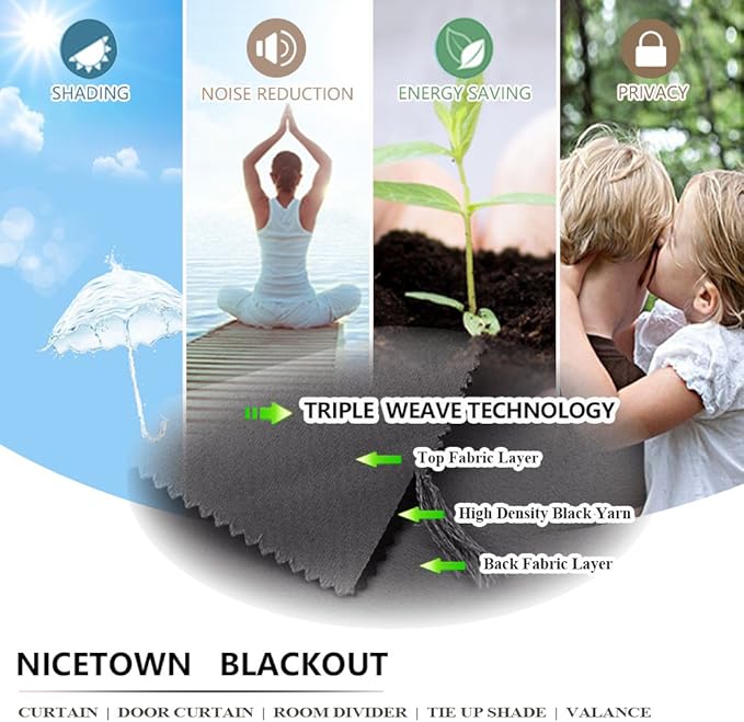 NICETOWN Outdoor Curtain Sunblock - Image 7