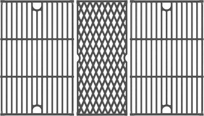 Cast Iron Cooking Grates for Pit Boss 1000 Series Austin XL Rancher XL Grill Parts,PB1000 Grill Grids Replacement Parts for Traeger Pro 34 Wood Pellet Smoker Grills PitBoss Grills Accessories