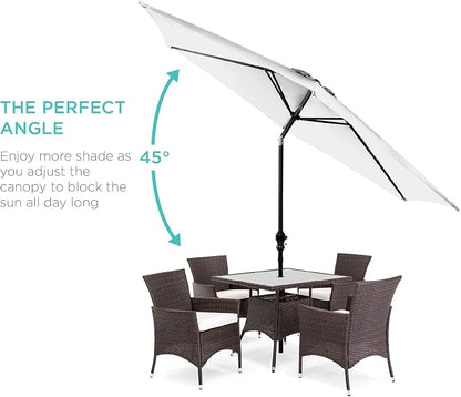 Best Choice Products 10ft Outdoor Patio Umbrella, Outdoor Table Umbrella - Image 2