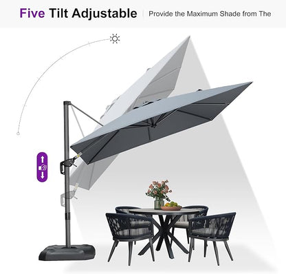 PURPLE LEAF Outdoor Umbrella - Image 7