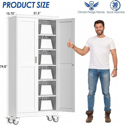 GAIOUS Metal Garage Storage Cabinet - Image 2