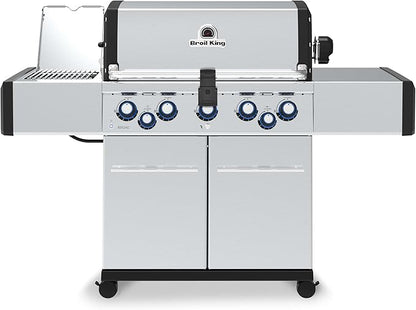 Broil King 958944 Regal S 590 Pro IR Propane Gas Grill, 5-Burner, Stainless Steel