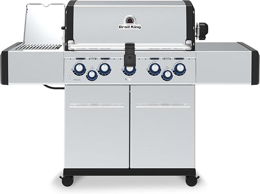 Broil King 958944 Regal S 590 Pro IR Propane Gas Grill, 5-Burner, Stainless Steel