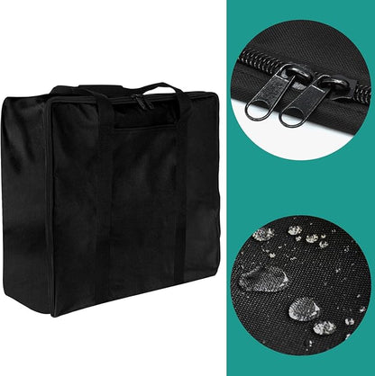 Griddle Lid for Blackstone 17 Inch Adventure Ready 1832 Tabletop Griddle, 1650 Flat Top Grill Station, Hinged Lid Hard Cover with Carry Bag and Cover for Blackstone Flat Top Grill