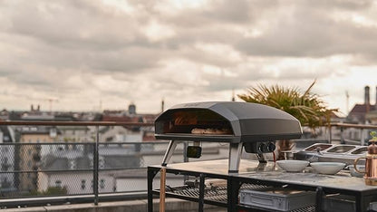 Ooni Koda 2 Max Gas Pizza Oven – 24" Propane Powered Outdoor Oven with 28 mBar Regulator and Gas Hose, Large Propane Pizza Oven - Black