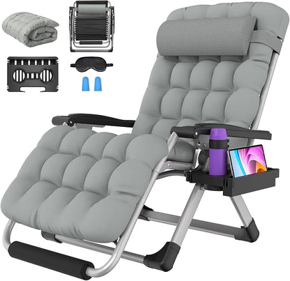 Suteck Oversized Zero Gravity Chair, 500LBS 33In XXL Outdoor Recliner Chairs | by Suteck