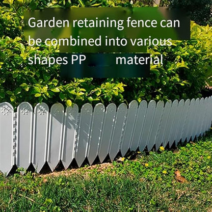 Garden Fences Garden Scenery Decorative Outdoor Fences Portable Fences Garden Edging Patio Partition Fences Black
